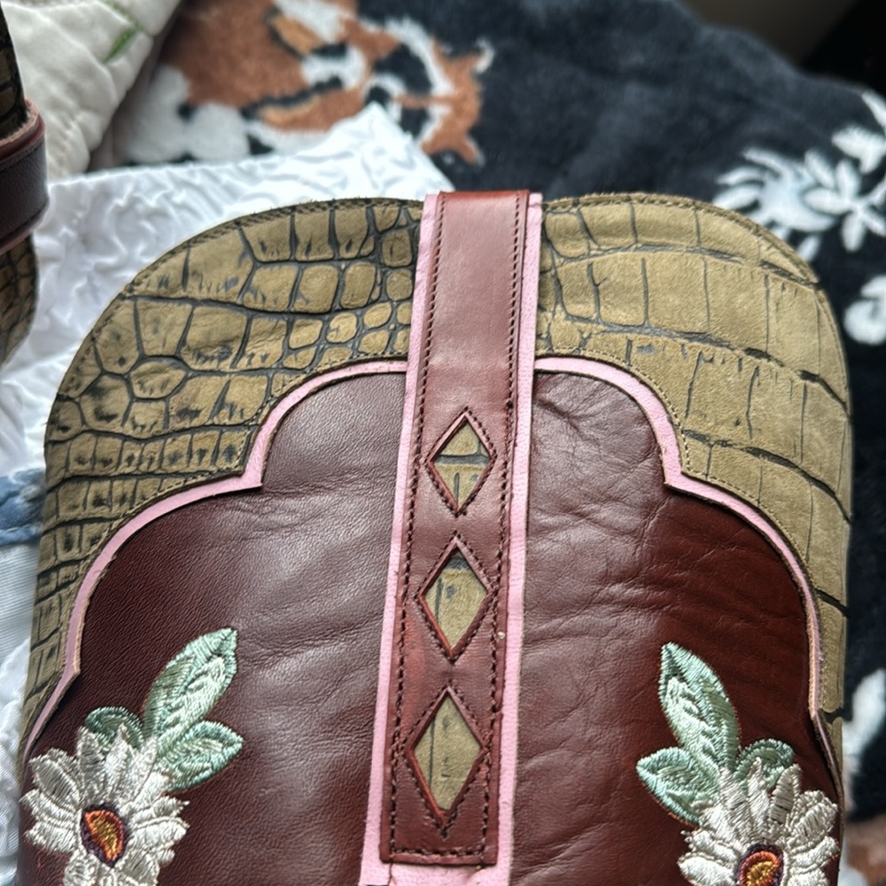 Old Gringo Stagecoach Sangria Boots 3345-1 - Picture 14 of 16